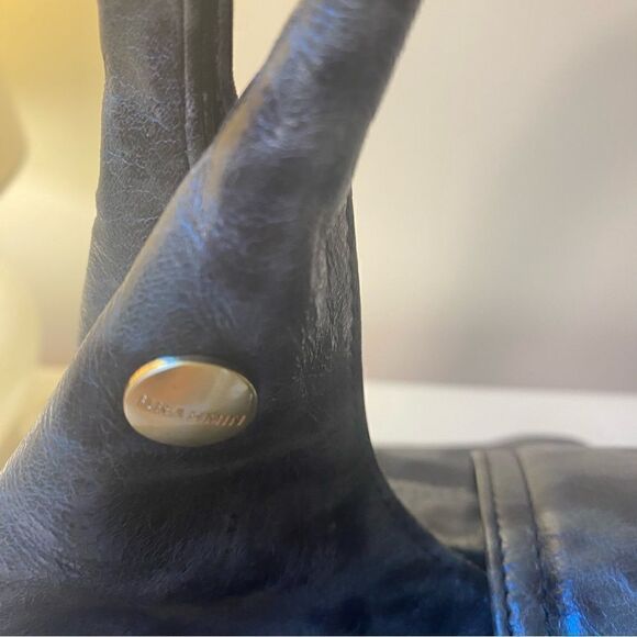 Brahmin Satchel Black and Gray Leather - Picture 10 of 16